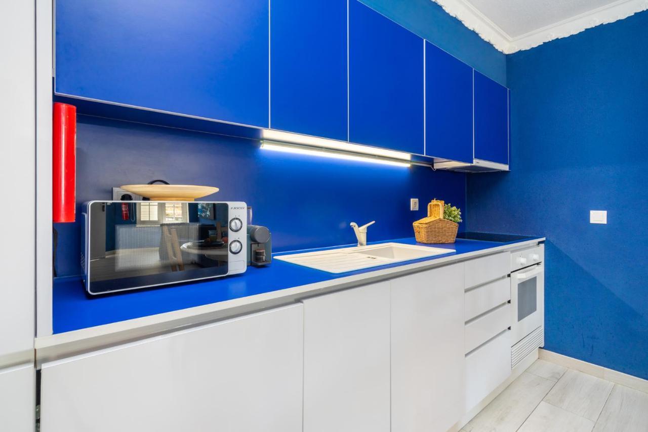 Charming Blue Albufeira Apartment Luaran gambar