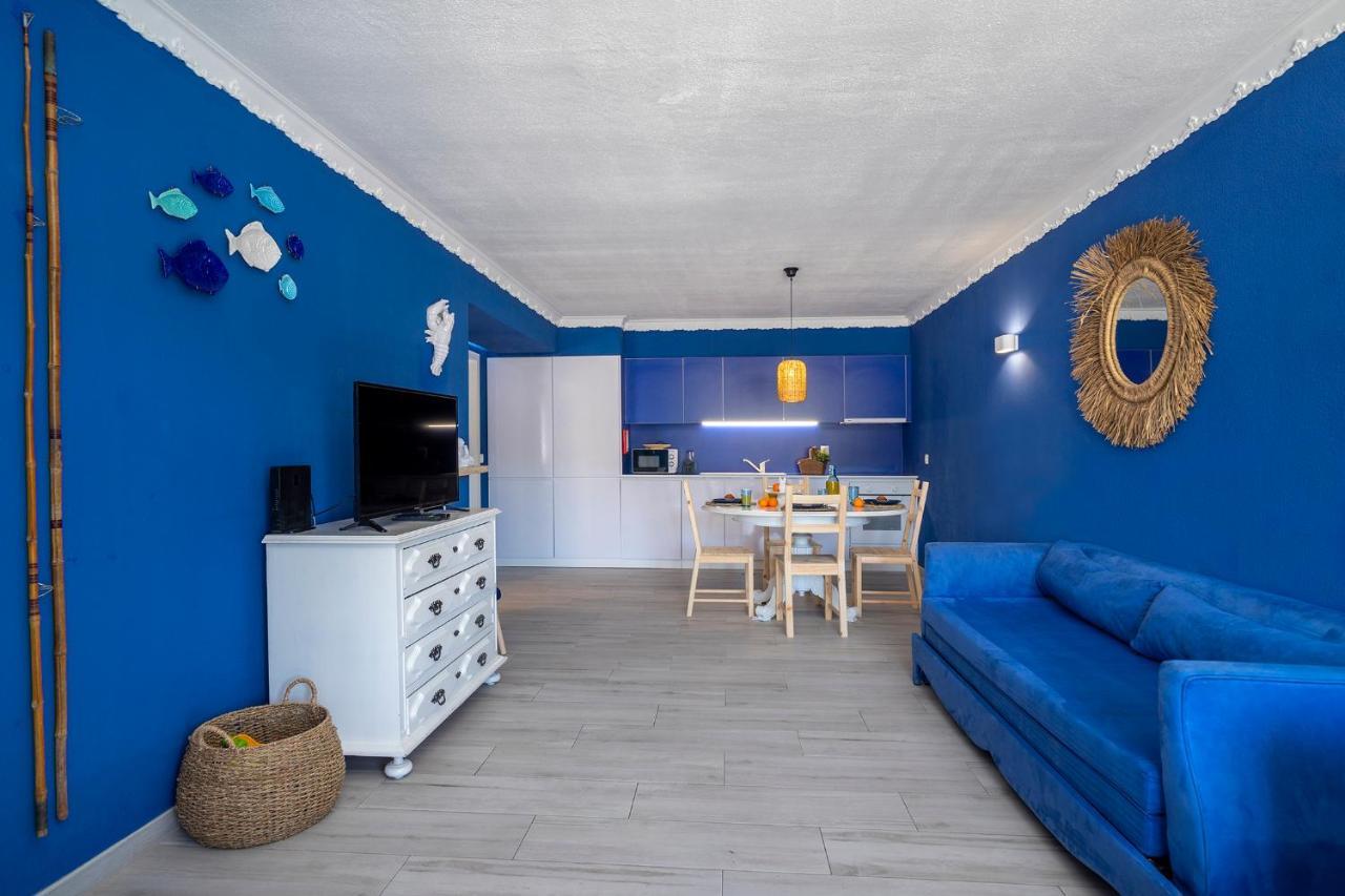 Charming Blue Albufeira Apartment Luaran gambar